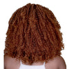 Perruque Afro pour poupée Gonflable - Cheveux Court Brune 