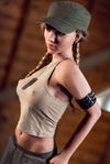 Lara : Blonde Sex Doll Militaire Sexy - Pure SexDoll