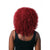 Perruque afro rouge pour poupée sexuelle
