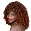 Perruque Afro pour poupée Gonflable - Cheveux Court Brune