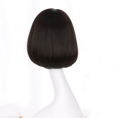 Perruque Japonaise pour Poupée gonflable - Cheveux Noir mi-court
