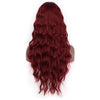 Perruque afro pour poupée gonflable- Cheveux LONG rouge onduleux