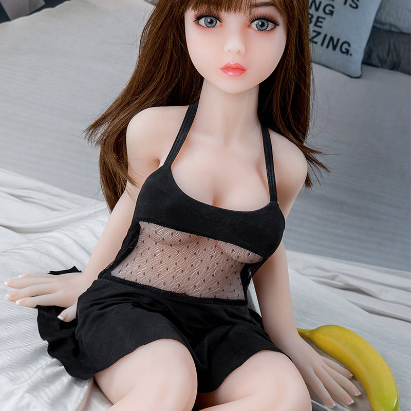 Nina Sex Doll Miniature Brunette 